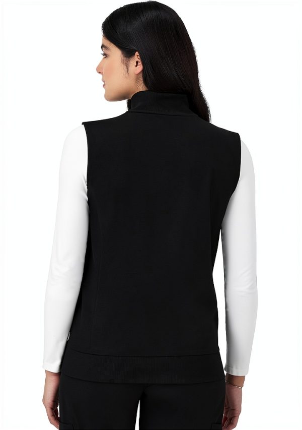 Hanes Comfort Fit Scrub Vest Women’s New Ebony Size X‑Small-2