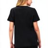 Hanes Women's Scrub Top HSA100 V‑Neck Flexible Fit Medical Shirt-1