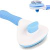 Cat Brush Self-Cleaning wenning Slicker Brush for Cats & Dogs-0
