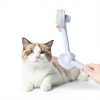 Grooming Brush Kit ONEZYE 5-Piece Cat Set with Self-Cleaning Flea Comb-1