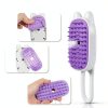 Rechargeable Cat Steam Brush CXCHKK 3-in-1 Mist Spray Purple-5