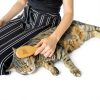 The Buddy System Cat Brush with Boar Bristle and Wooden Handle, Professional Grade Daily Grooming Hairbrush, Reduce Shedding, Soft Hair and Healthy Shine (1 Pack)-4