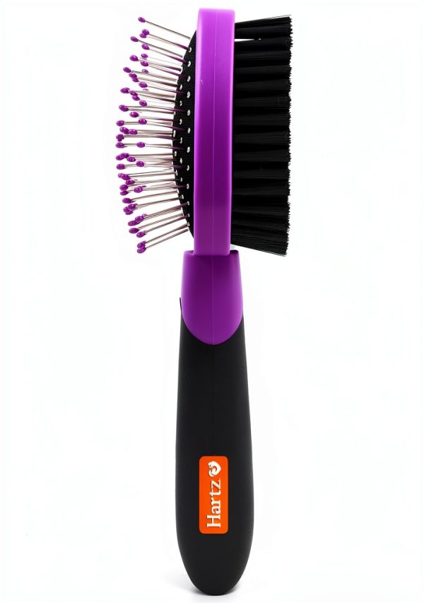 Hartz Grooming Supplies 6-in-1 Brush & Shampoo Combo for Dogs and Cats-0