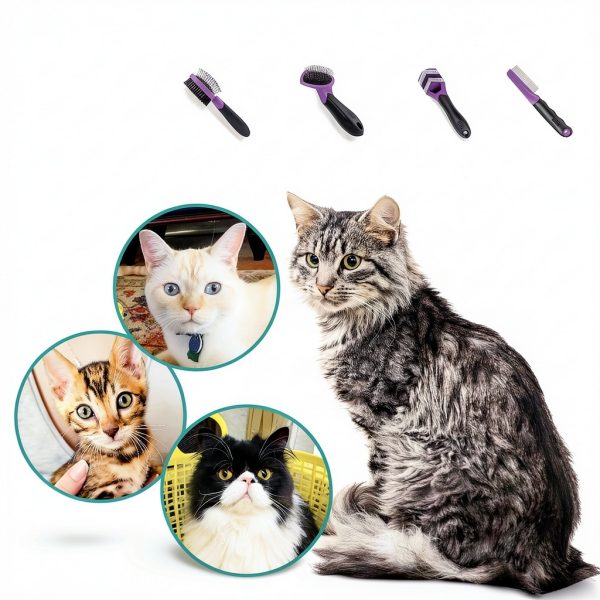 Hartz Grooming Supplies 6-in-1 Brush & Shampoo Combo for Dogs and Cats-4